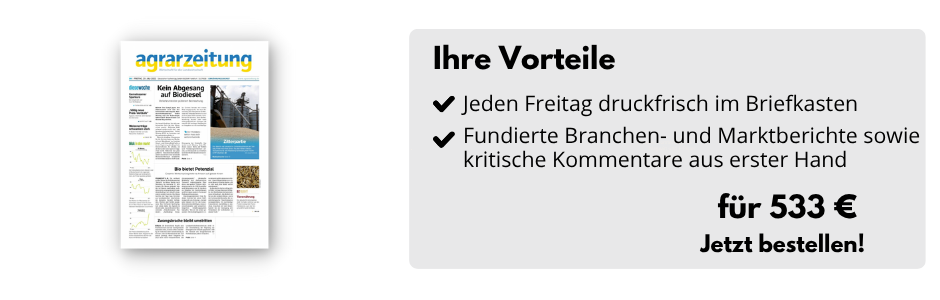 Ihre Vorteile: Jeden Freitag druckfrisch im Briefkasten und Fundierte Branchen- und Marktberichte sowie kritische Kommentare aus erster Hand. Für 533 Euro Jetzt bestellen!